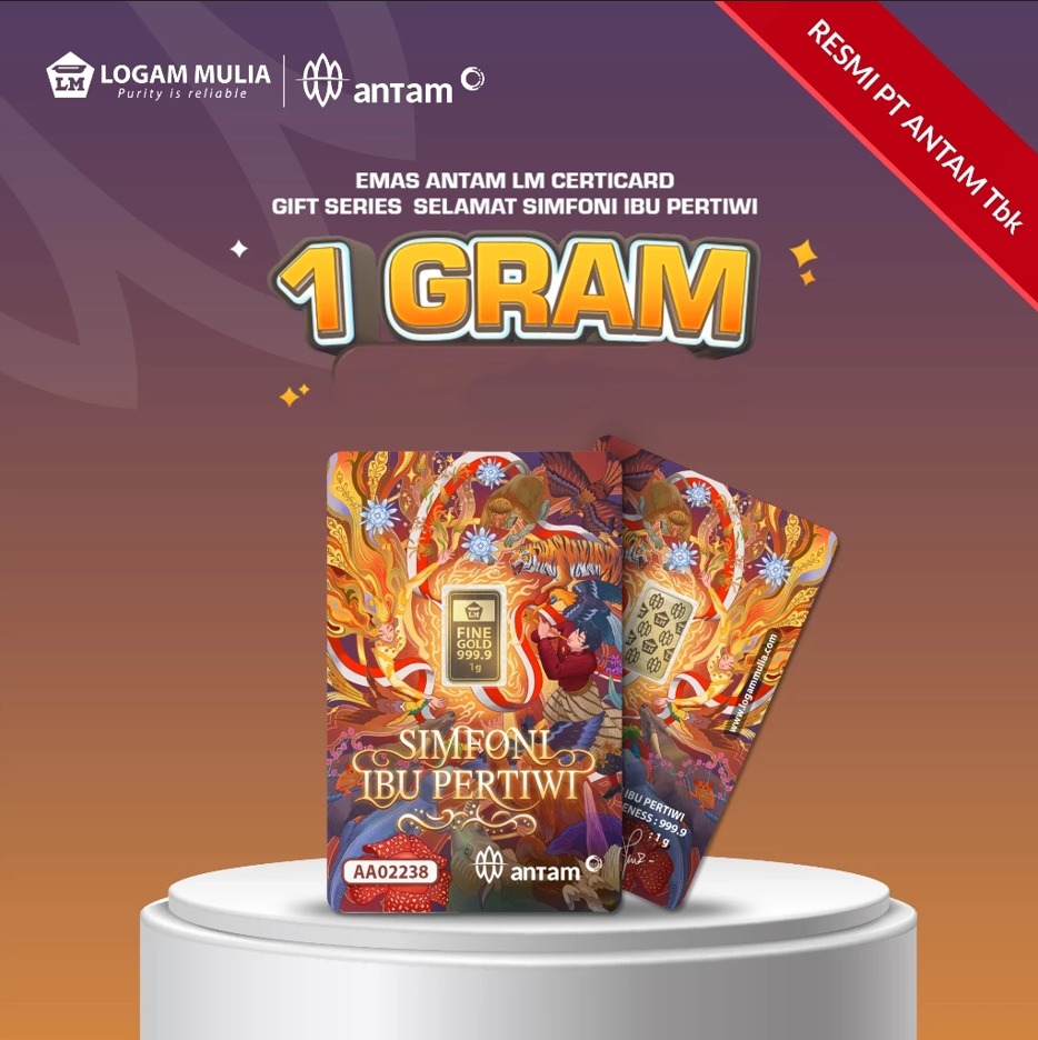 Emas Antam LM Gift Series Christmas Eve - 1gr